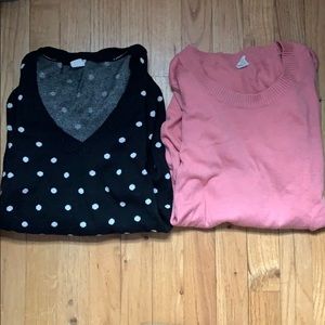 Maternity sweaters- set of 2